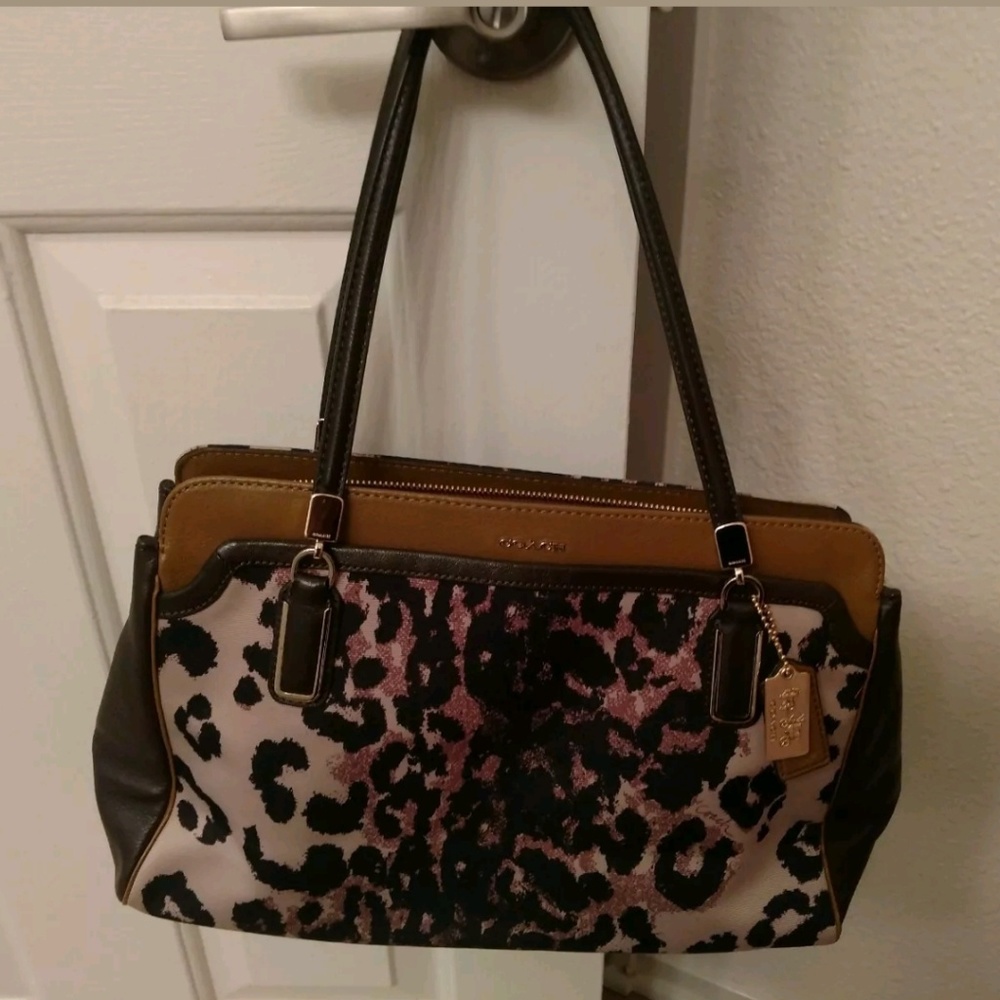 New Coach limited edition leopard purse no tags